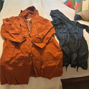 Long Rain resistant and wind Jackets